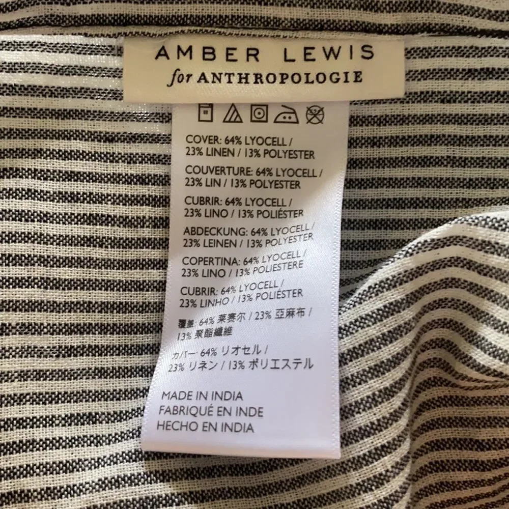 Amber Lewis Euro Sham (1) in Grey